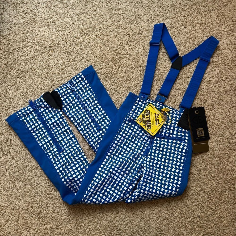 Goldbergh Starski TeamโPlayer Ski Pants High End Ski Pants NWT US 4 Blue